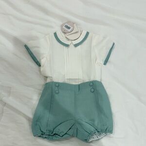 Pepa London Peter Pan collar two piece set